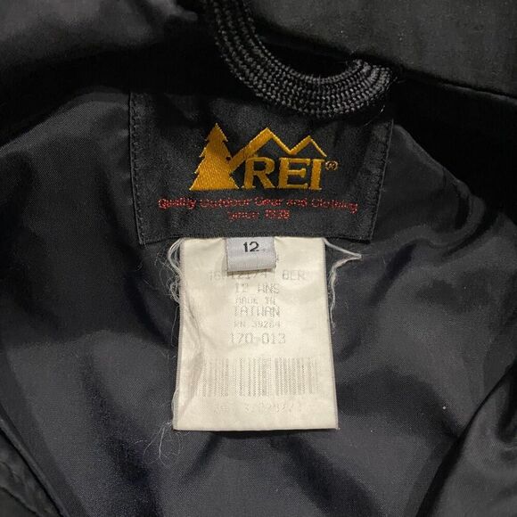 REI Outdoors Vintage 90s Cranberry Red Gore Tex Full Zip Jacket Women's Size 12 - Picture 7 of 9